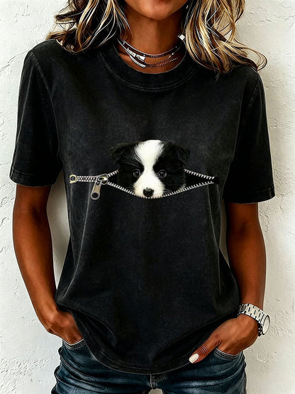 Women's Lovely Border Collie T-Shirt