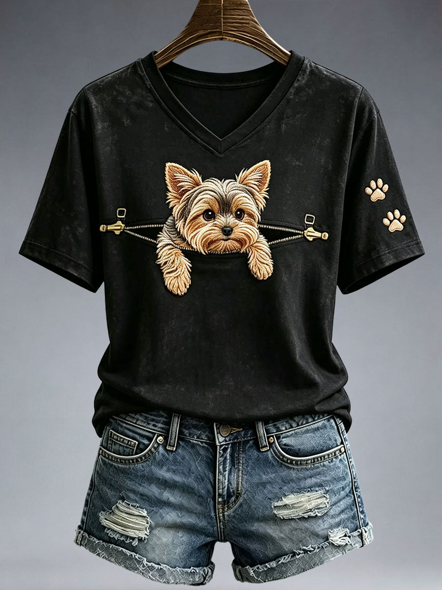 Women's Lovely Yorkshire Terrier T-Shirt