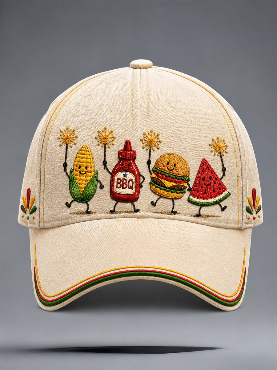 Patriotic Food Lovers Unisex Hats