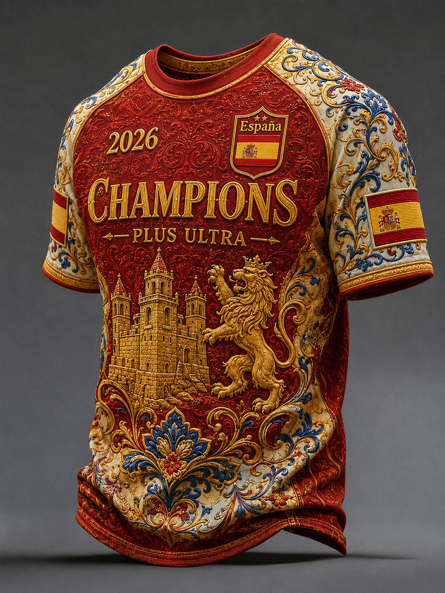 Camisetas de Hombre Spain Champions
