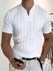 Men's Business V-neck T-shirt