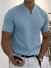 Men's Business V-neck T-shirt