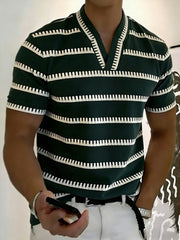 Men's Business V-neck T-shirt