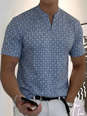 Men's Business V-neck T-shirt