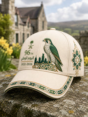 Unisex Saudi Arabia National Day Themed Casual Hat With Artistic Print