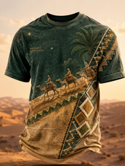 Men's Saudi Arabia National Day Short Sleeves T-Shirt