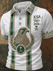 Men's Men's Saudi Arabia's 96th National Day shirt polo shirt