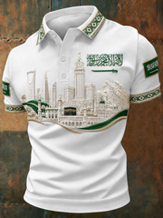 Men's Saudi Arabia's 96th National Day polo shirt