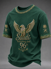 Men's Saudi Arabia's 96th National Day polo shirt