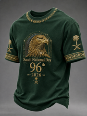 Men's Saudi Arabia's 96th National Day polo shirt