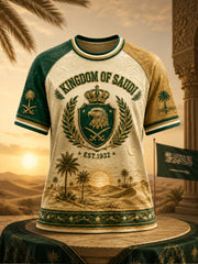 Men's Saudi National Day Short-Sleeve T-Shirt